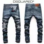 dsquared2 jeans cheap regular hole wash blue